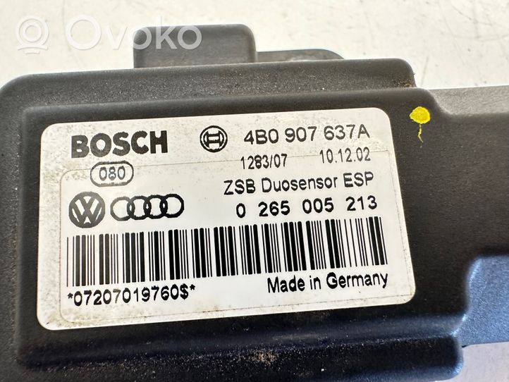 Audi A6 Allroad C5 Sensor de posición del pedal del acelerador 4B0907637A