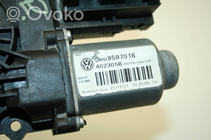 Volkswagen Tiguan Silniczek podnośnika szyby drzwi przednich 5K0959793