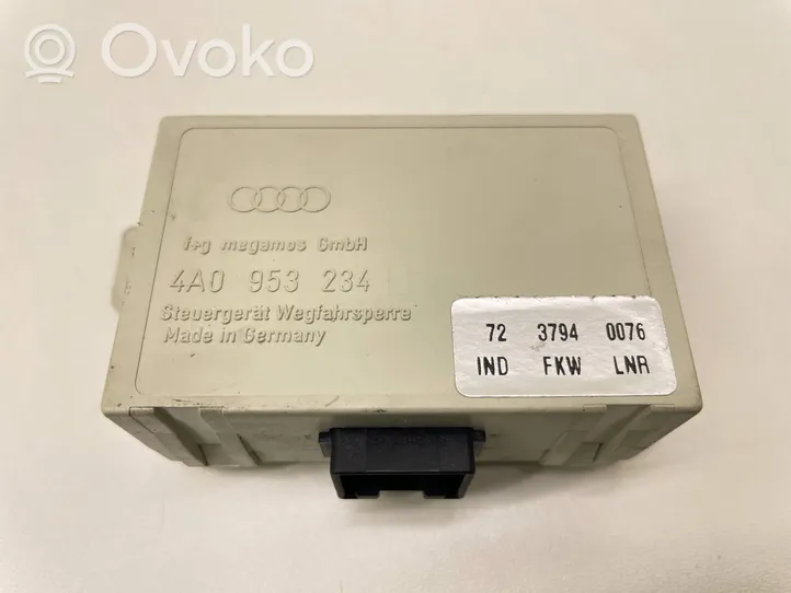 Audi A4 S4 B5 8D Moduł / Sterownik immobilizera 4A0953234