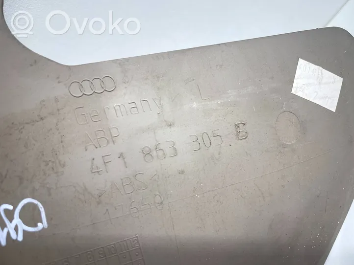 Audi A6 S6 C6 4F Osłona boczna tunelu środkowego 4F1863305B