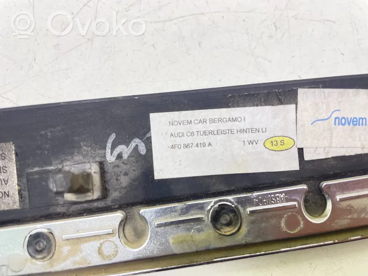 Audi A6 S6 C6 4F Takaoven verhoilu (käytetyt) 4F0867419A