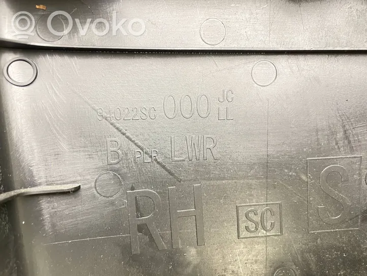 Subaru Forester SH B-pilarin verhoilu (alaosa) 94022SC000