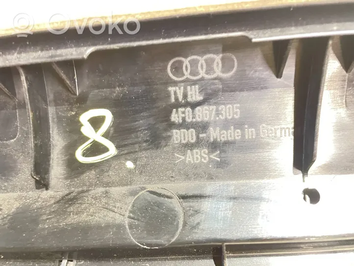 Audi A6 S6 C6 4F Apšuvums aizmugurējām durvīm 4F0867305