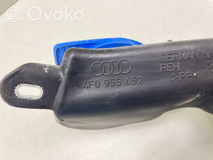 Audi A6 S6 C6 4F Zbiornik płynu do spryskiwaczy szyby przedniej / czołowej 4F0955452