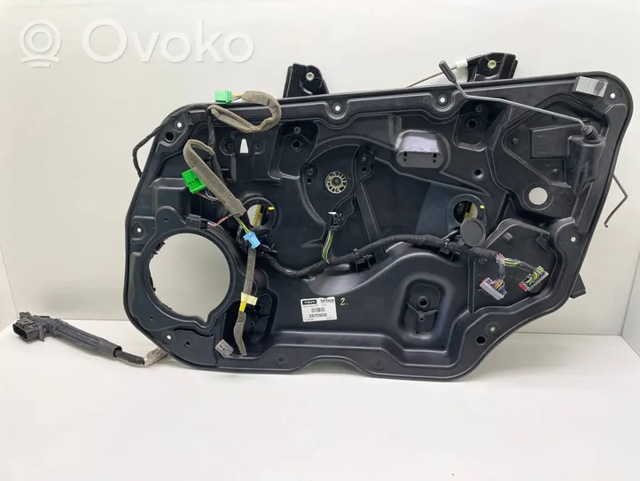 Volvo XC60 Meccanismo di sollevamento del finestrino anteriore senza motorino 30753328