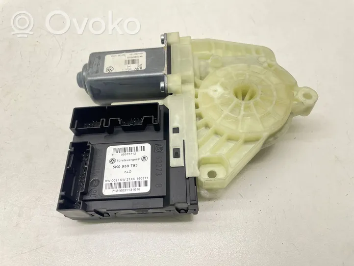 Volkswagen Golf VI Fensterhebermotor Tür vorne 5K0959701D