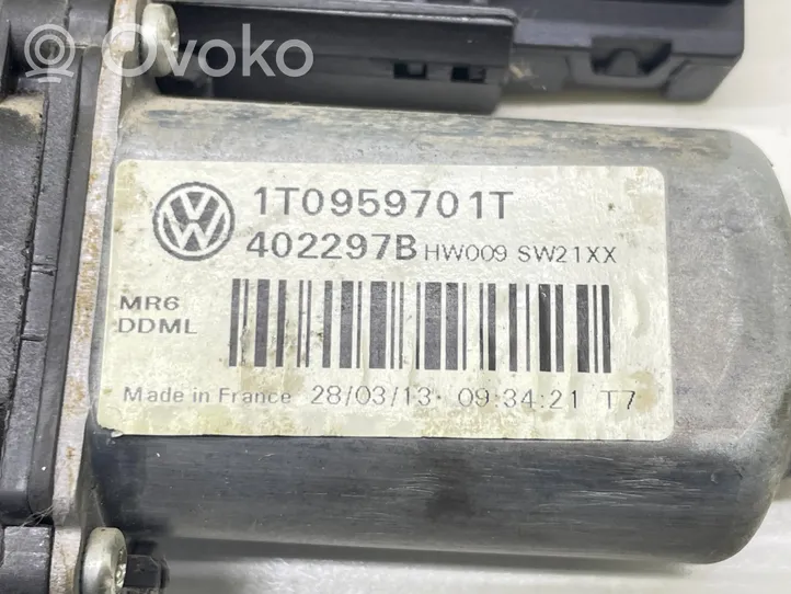 Volkswagen Caddy Silniczek podnośnika szyby drzwi 1T0959701T