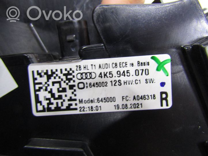 Audi A6 S6 C8 4K Luci posteriori 4K5945070