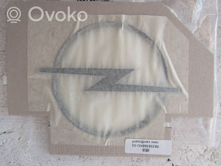 Opel Mokka B Valmistajan merkki/mallikirjaimet 98358368