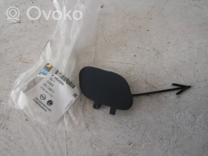 Opel Corsa E Front tow hook cap/cover 39042958