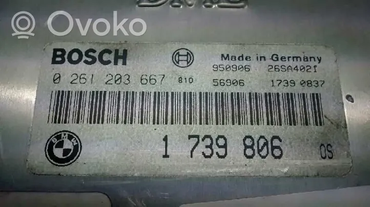 BMW Z3 E36 Dzinēja vadības bloks 17398060261203667