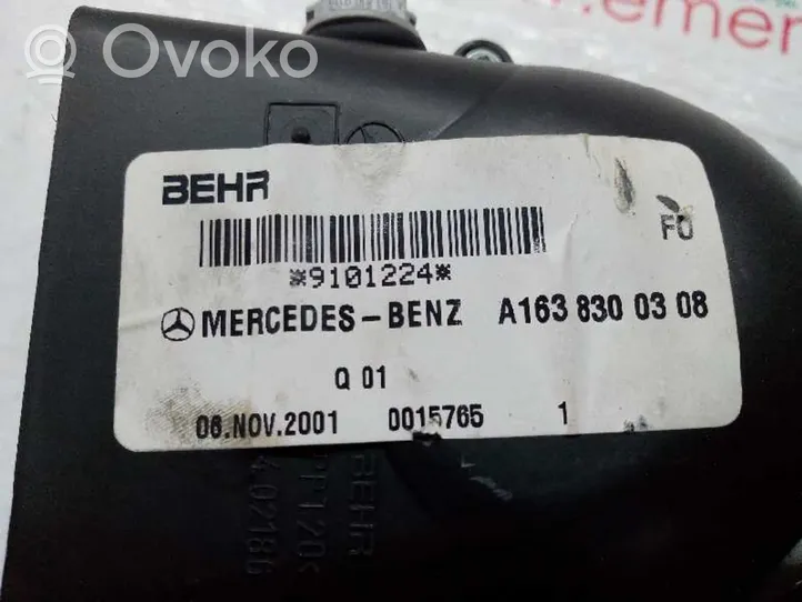 Mercedes-Benz ML W163 Пластиковый корпус A1638300308