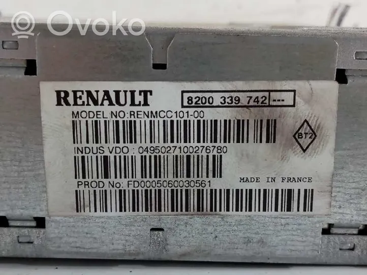 Renault Vel Satis Radio/CD/DVD/GPS-pääyksikkö 8200339742