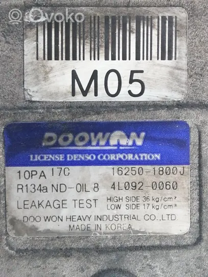 Hyundai Tucson JM Compressore aria condizionata (A/C) (pompa) 162501800J