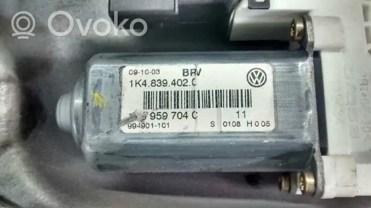 Volkswagen Golf V Elektryczny podnośnik szyby drzwi tylnych 1K4839402C