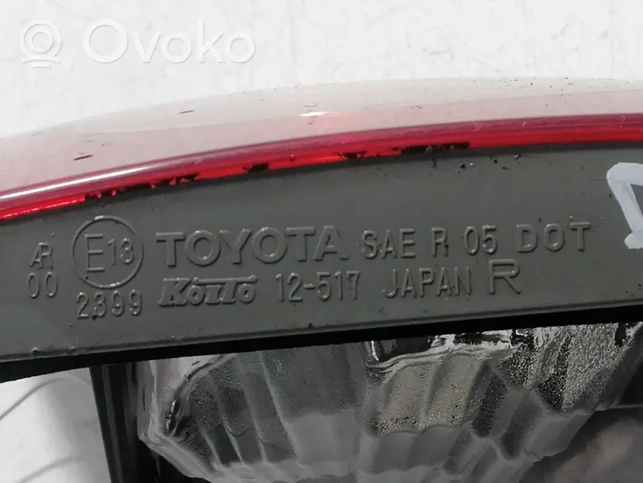 Toyota Corolla E160 E170 Задний фонарь в кузове 