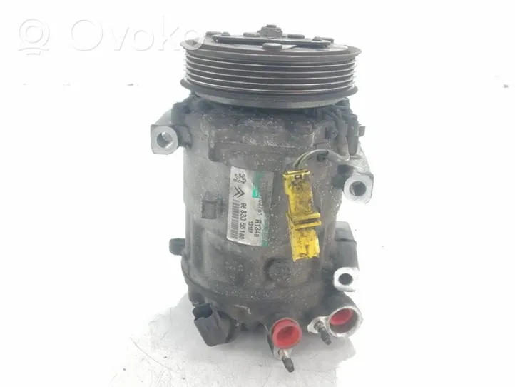 Peugeot 407 Ilmastointilaitteen kompressorin pumppu (A/C) 9683055180