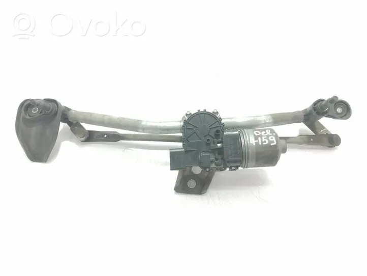 Opel Astra H Front wiper linkage and motor 0390241553