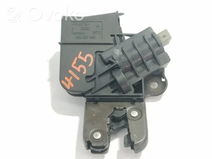 Audi A6 S6 C6 4F Tailgate lock latch 4E0927465