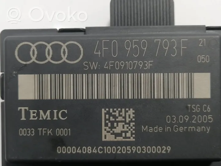 Audi A6 S6 C6 4F Altre centraline/moduli 4F0959793F