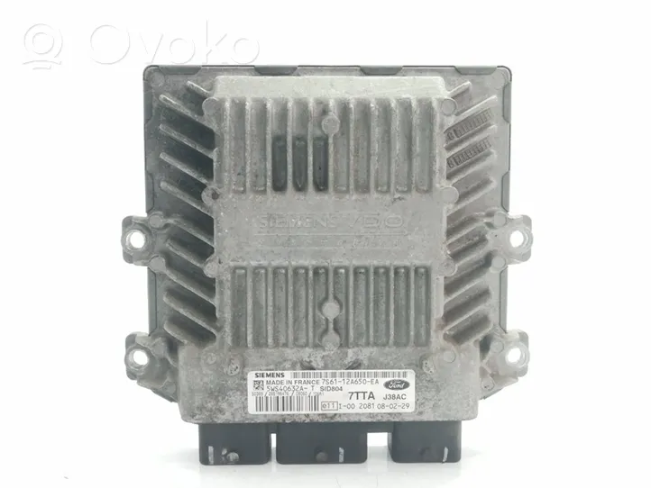 Ford Fiesta Calculateur moteur ECU 7S6112A650EA