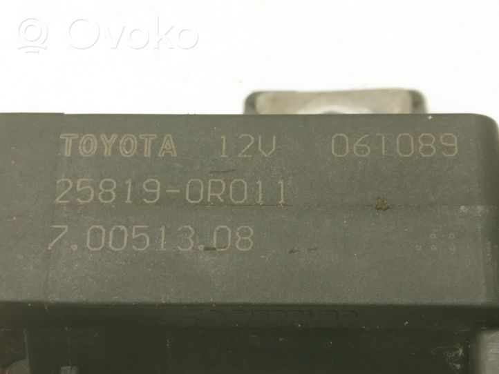 Toyota Corolla Verso AR10 Solenoidinis vožtuvas 