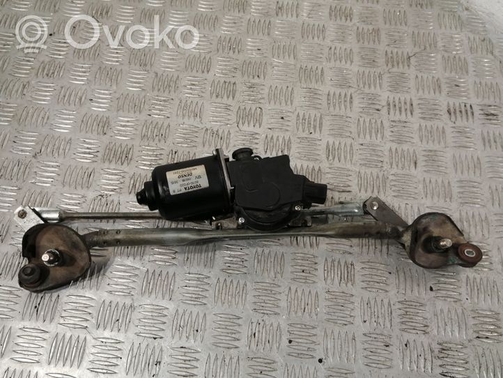 Toyota Corolla Verso AR10 Motor y varillaje del limpiaparabrisas delantero 