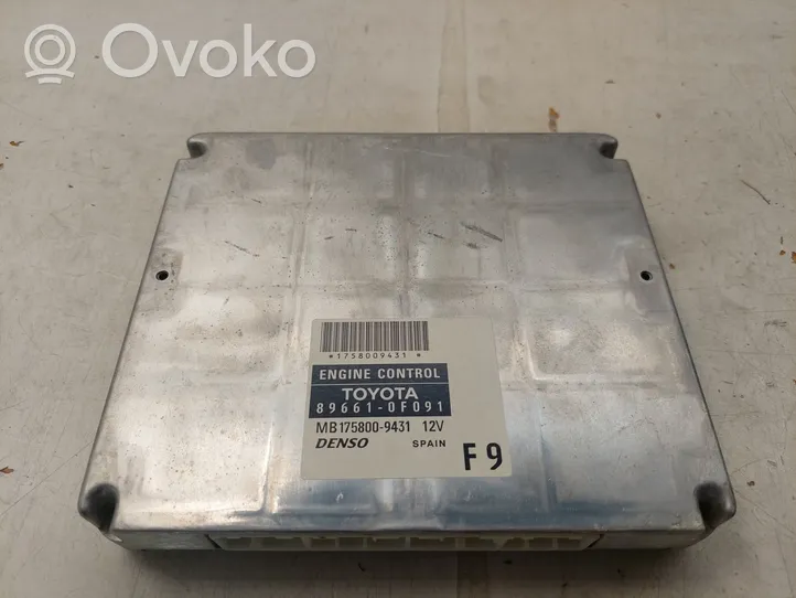 Toyota Corolla Verso AR10 Calculateur moteur ECU 