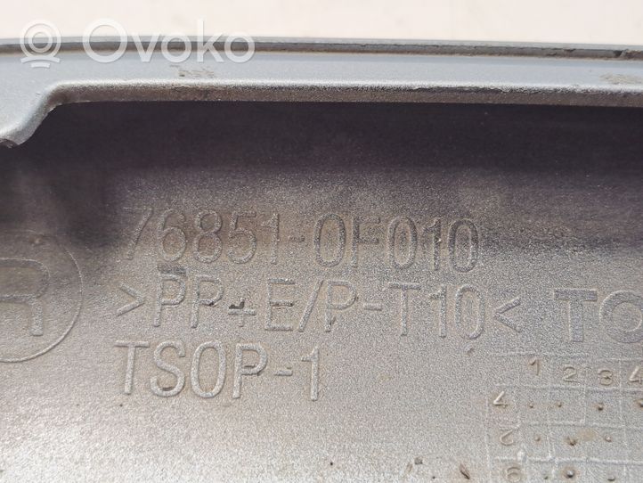 Toyota Corolla Verso AR10 Apatinė bamperio dalis (lūpa) 