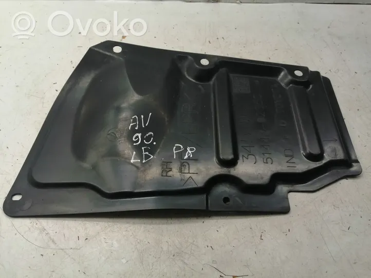 Toyota Avensis T270 Cache de protection sous moteur 