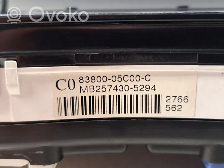 Toyota Avensis T250 Tachimetro (quadro strumenti) MB2574305294