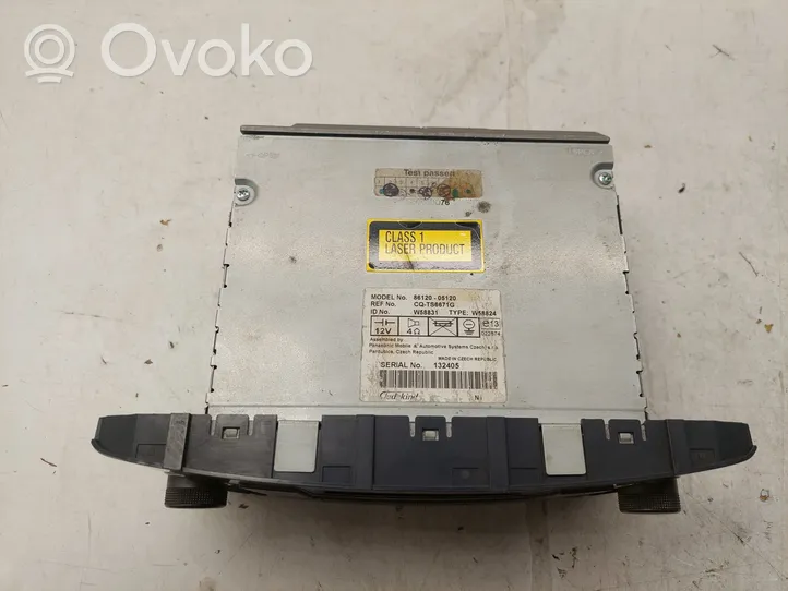 Toyota Avensis T250 Panel / Radioodtwarzacz CD/DVD/GPS 