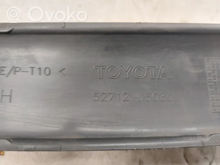 Toyota Avensis T250 Modanatura separatore del paraurti anteriore 