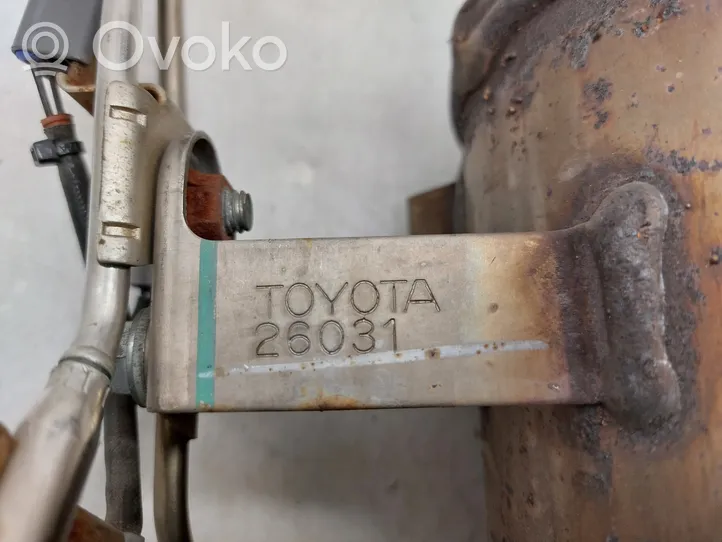 Toyota Corolla Verso AR10 Filtre à particules catalyseur FAP / DPF 