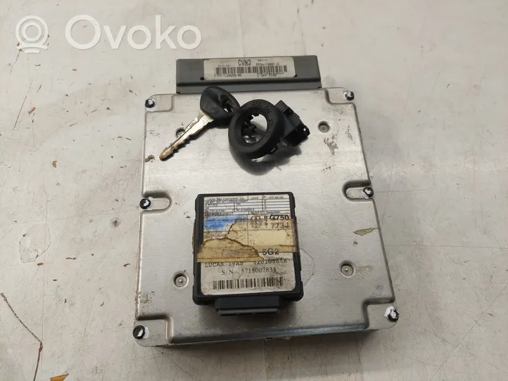 Mazda 626 Kit centralina motore ECU e serratura F7FF12A650BD