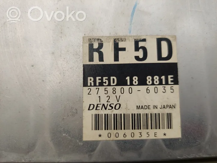 Mazda 6 Centralina/modulo del motore RF5D18881E