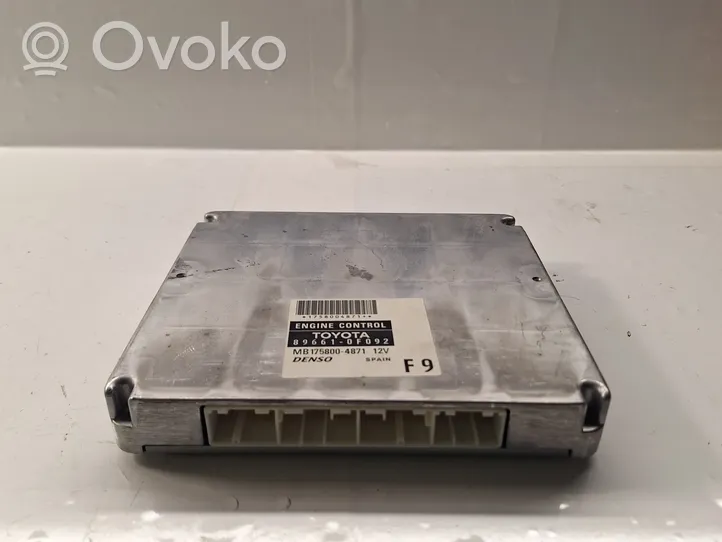 Toyota Corolla Verso AR10 Calculateur moteur ECU 