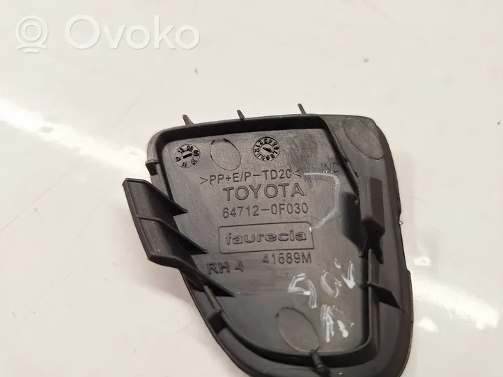 Toyota Verso Autres éléments garniture de coffre 