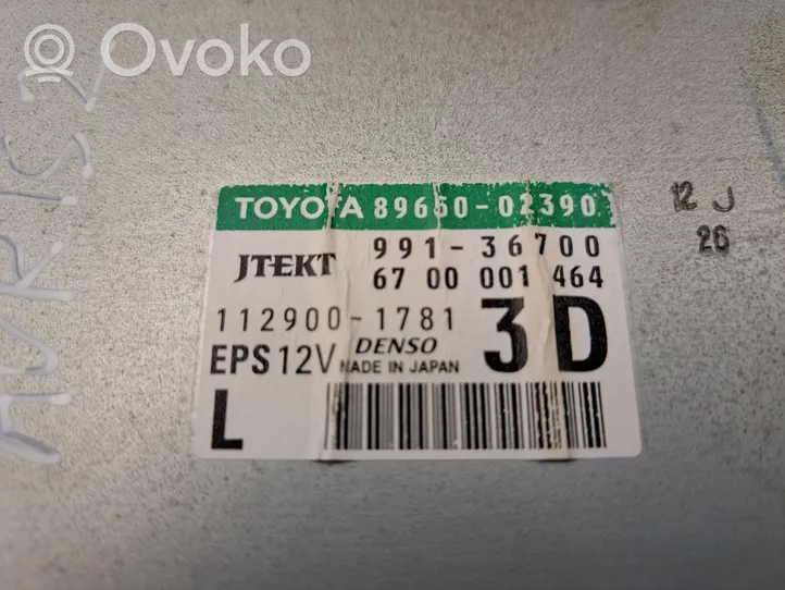 Toyota Auris 150 Unité de commande / calculateur direction assistée 1129001781