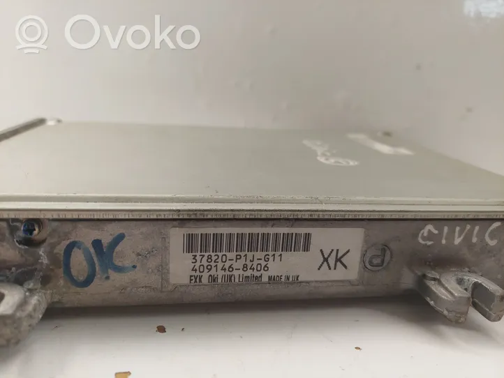 Honda Civic Sterownik / Moduł ECU 37820P1JG11