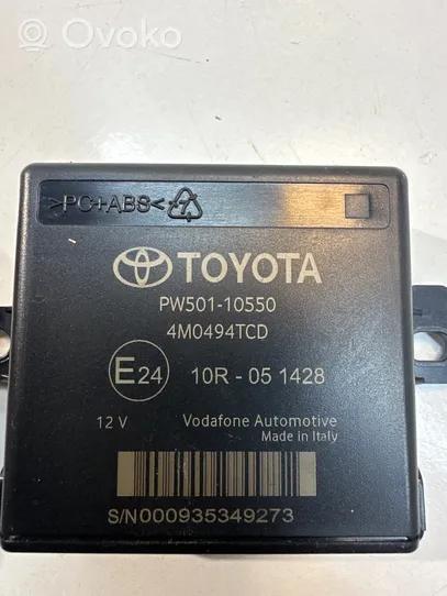 Toyota C-HR Unité de commande, module PDC aide au stationnement PW50110550