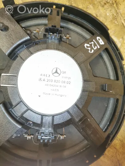 Mercedes-Benz CLK A209 C209 Subwoofer speaker A2038200802