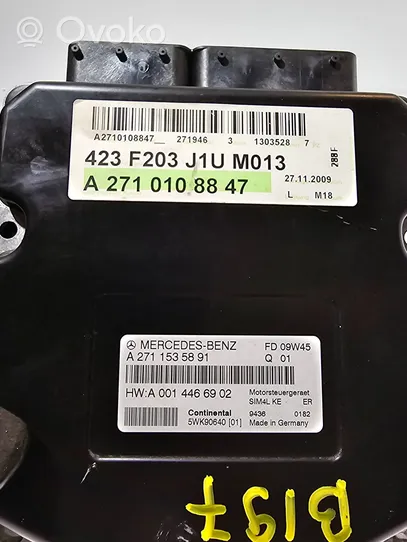 Mercedes-Benz CLC CL203 Sterownik / Moduł ECU A2711535891