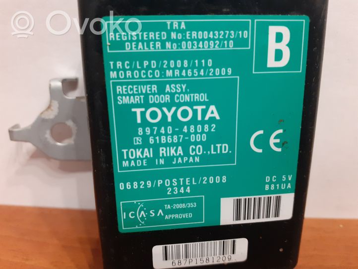 Toyota Prius (XW30) Autres dispositifs 8974048082