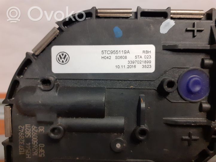 Volkswagen Touran III Valytuvų mechanizmo komplektas 5TC955119A