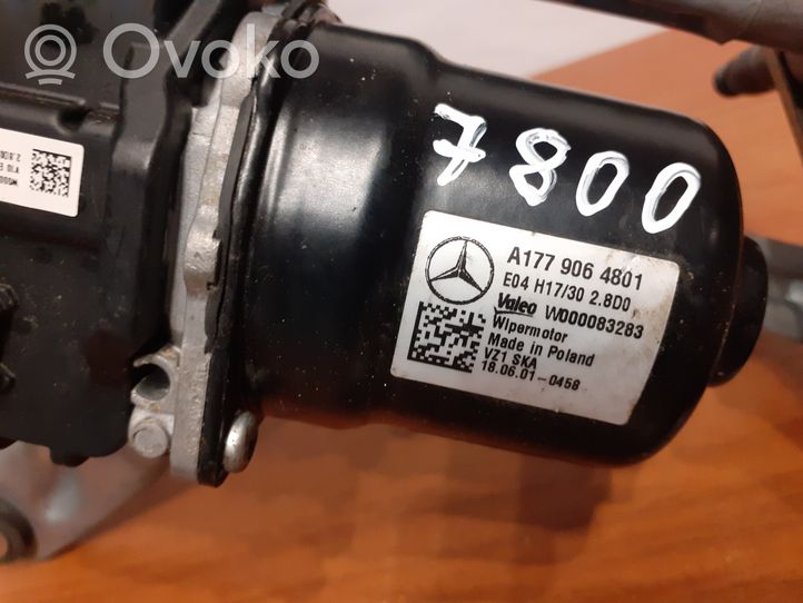 Mercedes-Benz A W177 Etupyyhkimen vivusto ja moottori A1779064801