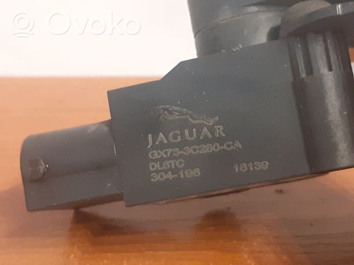 Jaguar XF X260 Czujnik poziomu zawieszenia pneumatycznego osi przedniej 11464