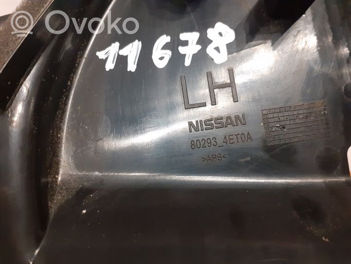 Nissan Qashqai Copertura in plastica per specchietti retrovisori esterni 802934ET0A