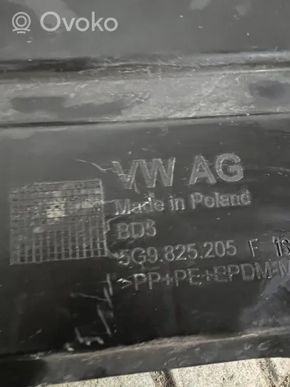 Volkswagen Golf VII Plaque de protection de réservoir de carburant 5G9825205