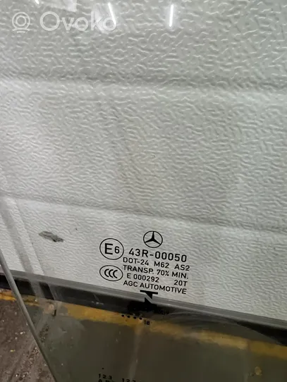 Mercedes-Benz GLC X253 C253 Etuoven ikkunalasi, neliovinen malli A2537256800